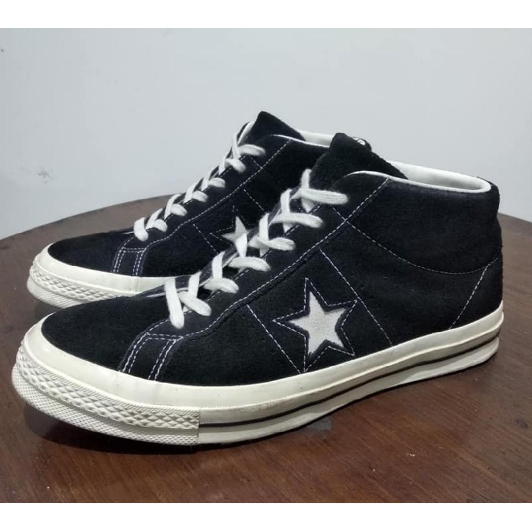 Converse one star mid suede online
