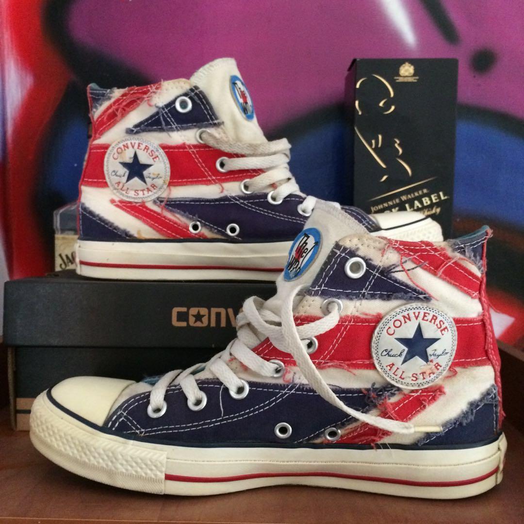 Converse X The Who Union Jack, Fesyen 