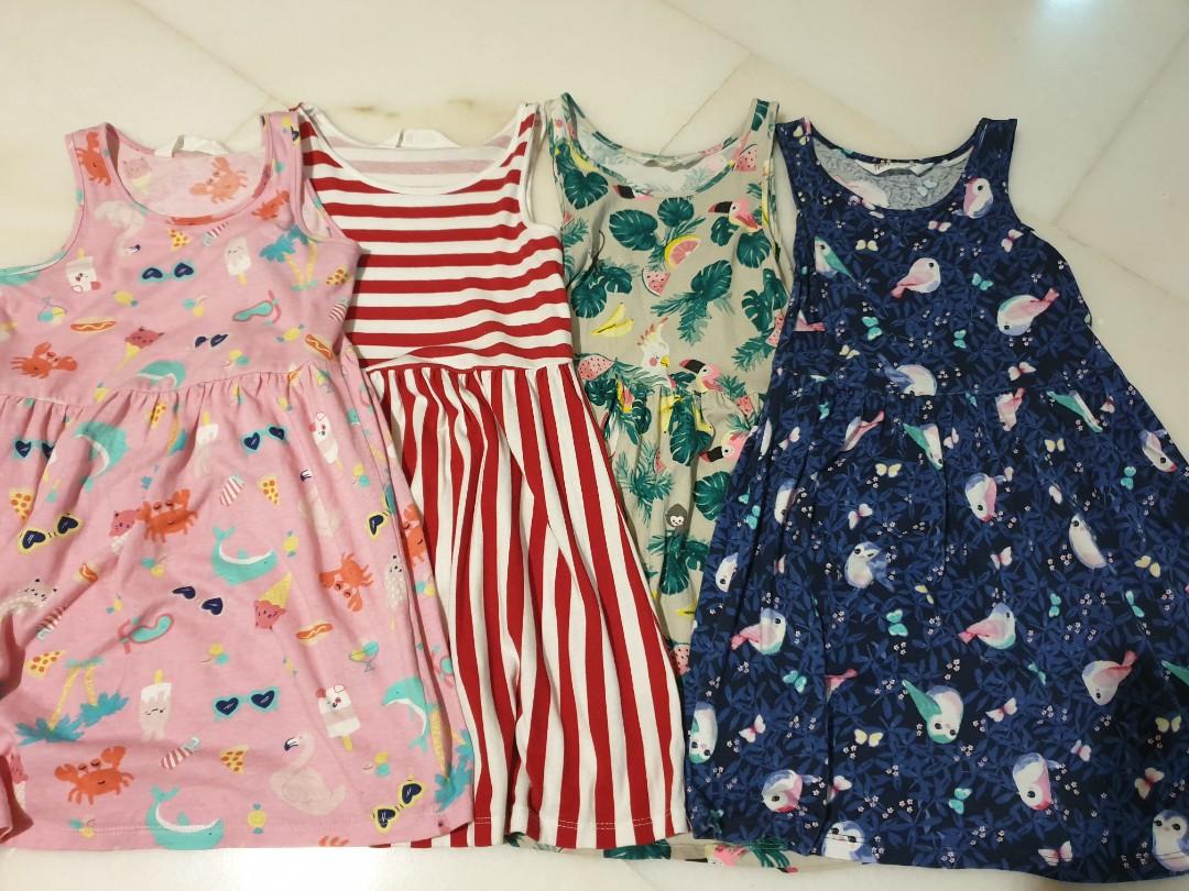 Dresses H M Kids 4 6 Years Babies Kids Girls Apparel 4 To 7 Years On Carousell