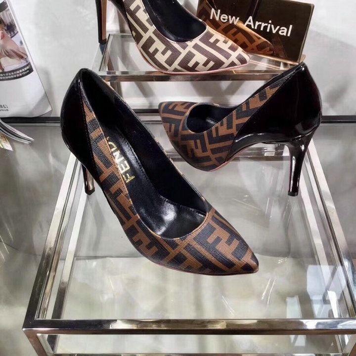 Fendi heels pumps Women s Fashion Footwear Heels on Carousell