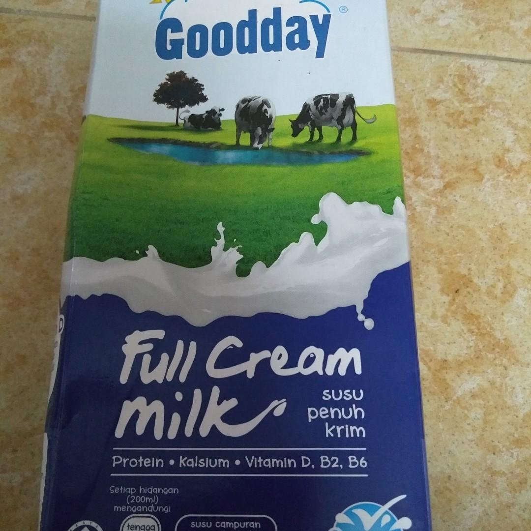 Good Day Full Cream Milk Food Drinks Drinks On Carousell