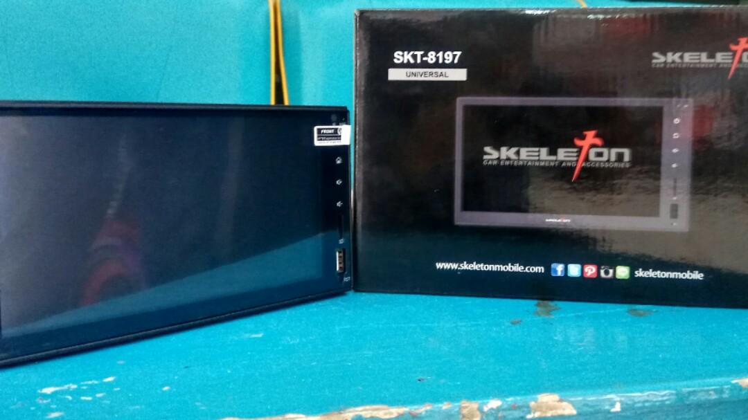 Head Unit 2 Din Skeleton Skt 8197 Tv Mobil Aksesoris Mobil Di Carousell