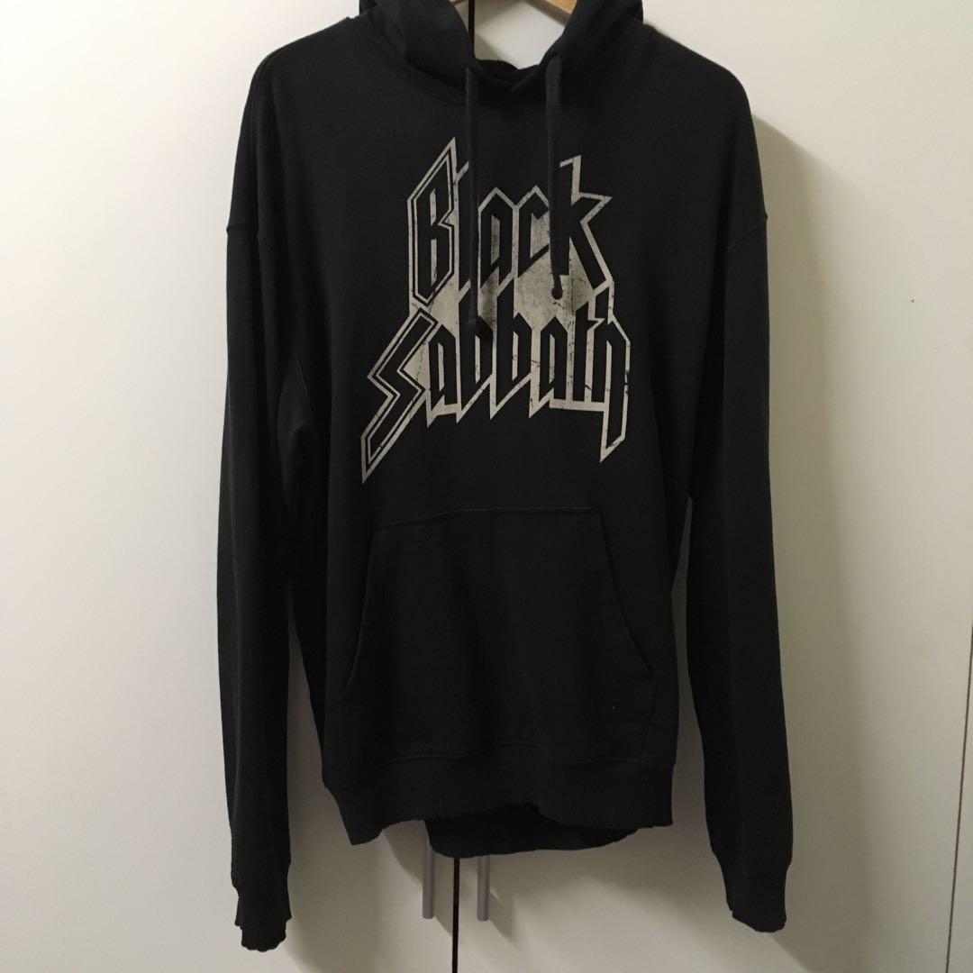 black sabbath hoodie h&m
