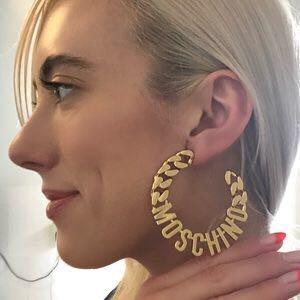 Moschino earrings hot sale h&m