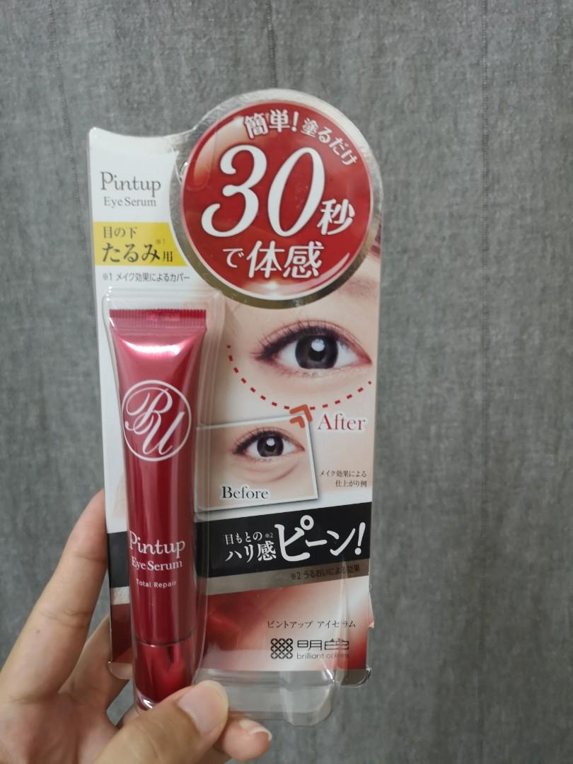 Japan Pintup Eye Serum Total Repair Restoring Cream Serum, Beauty   Personal Care, Face, Face Care on Carousell