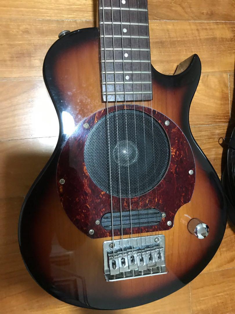 J&D Brothers electric guitar with built in amplifier, Hobbies & Toys