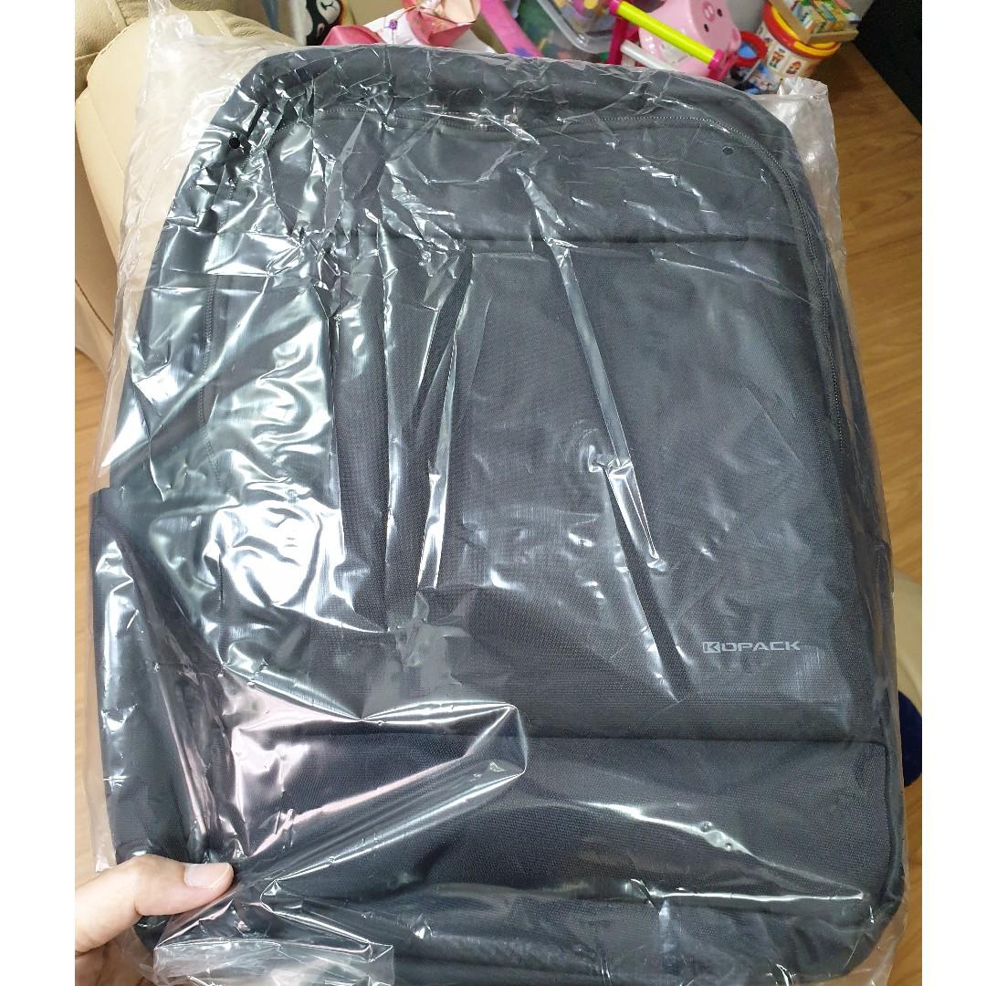 Kopack deluxe black waterproof laptop backpack online