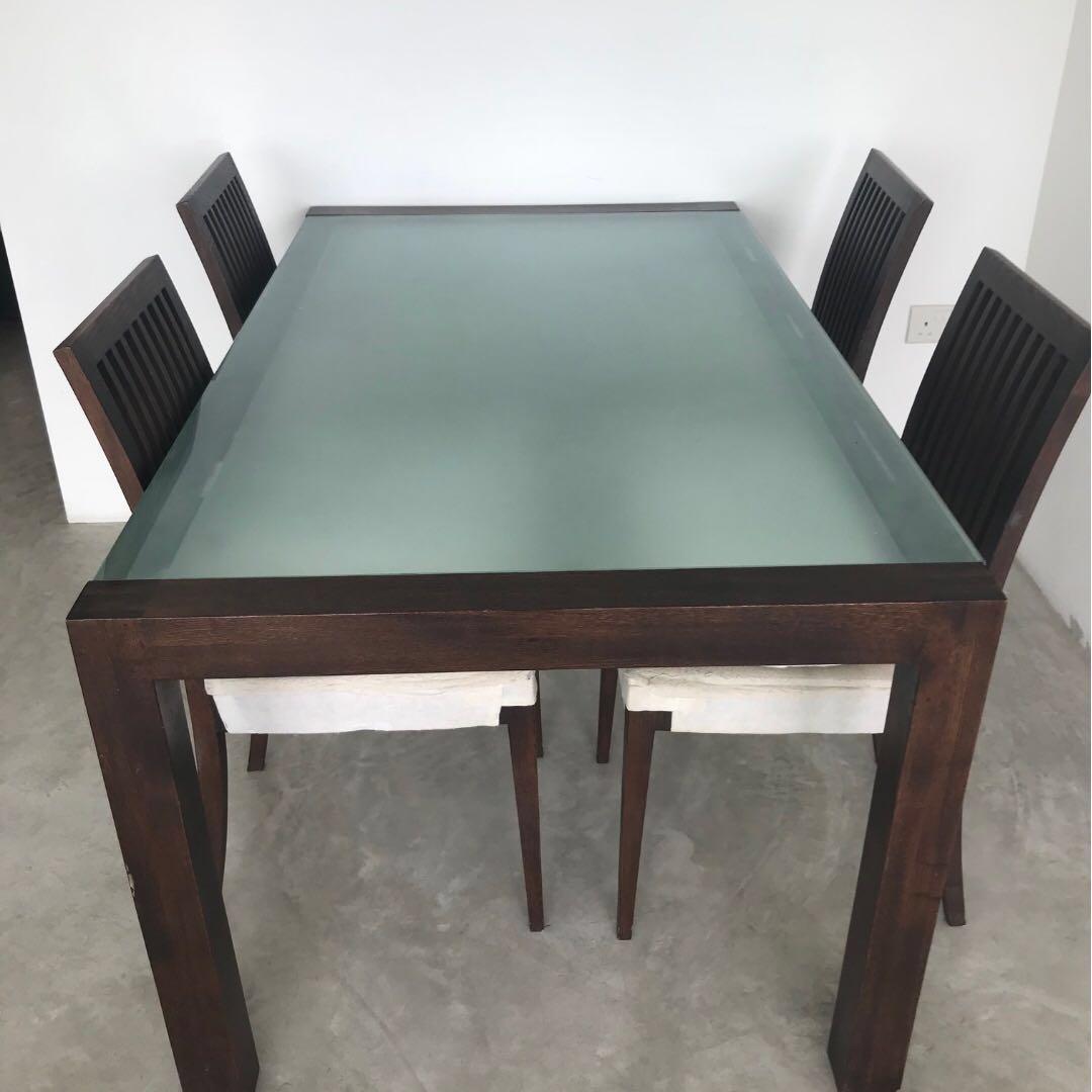 Lifeshop Dinning Table Furniture Tables Chairs On Carousell