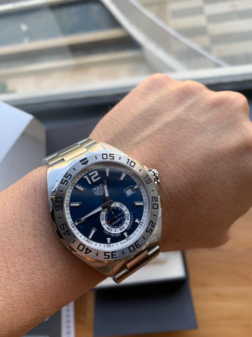 tag heuer formula 1 calibre 6 white