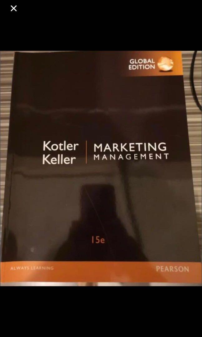 Marketing Management 15e By Kotler Keller Books Stationery Textbooks Professional Studies On Carousell
