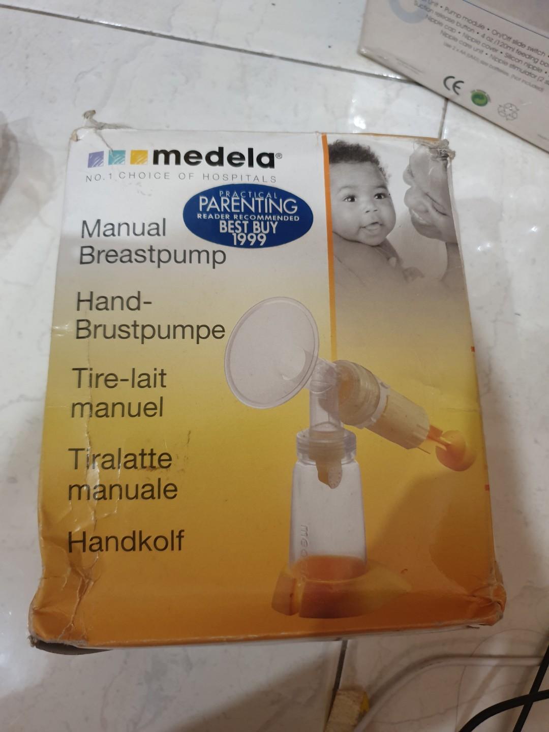 Medela Manual Breastpump Babies Kids Nursing Feeding On