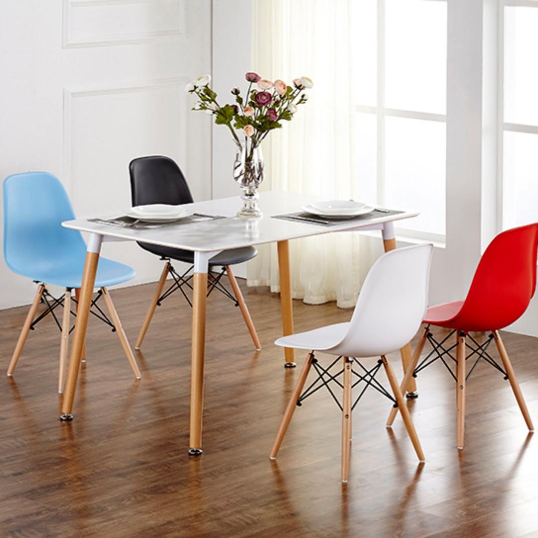 стул eames dsw черный