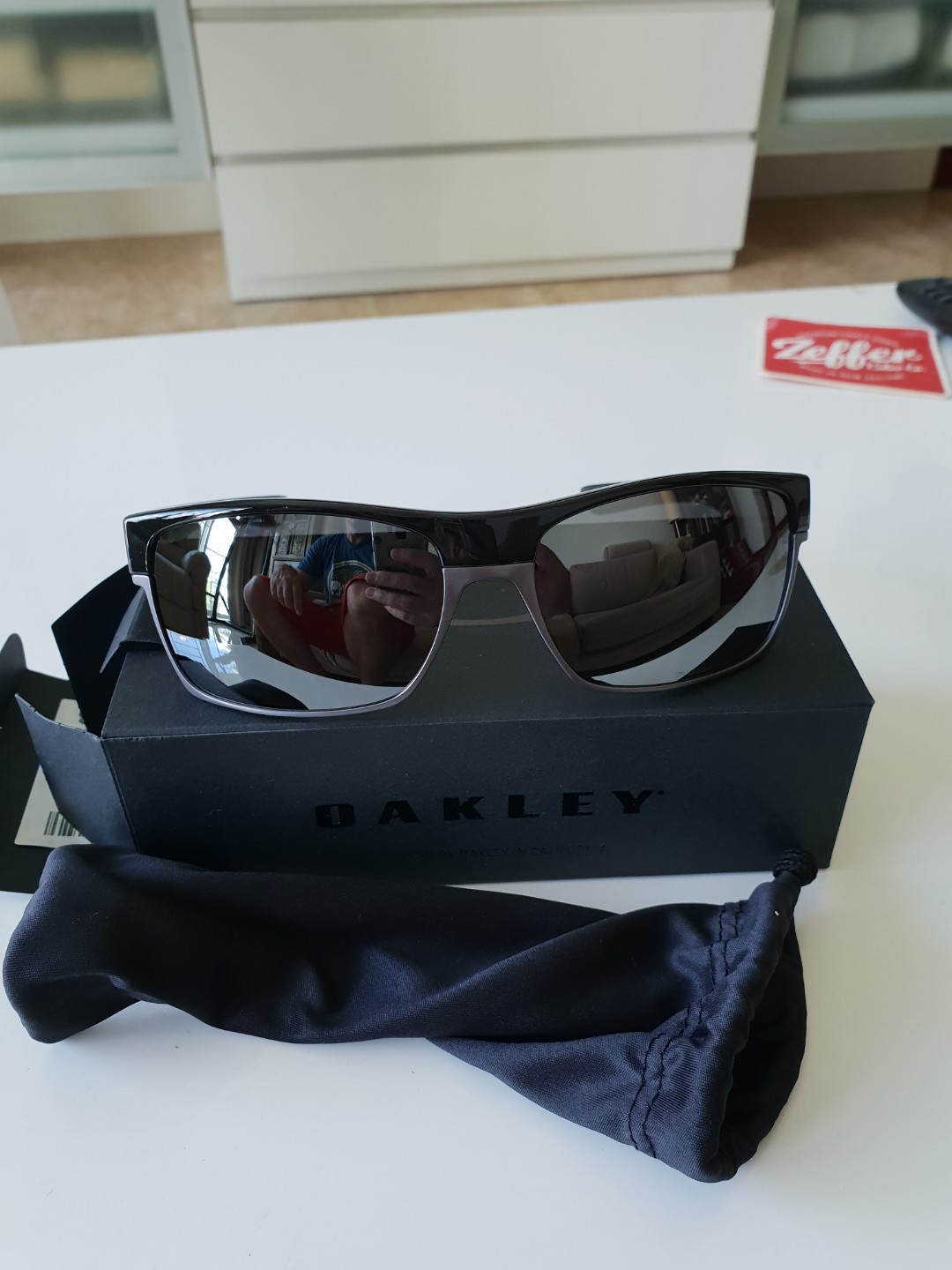 Oakley Twoface Polarised Sunglasses Men S Fashion Accessories Eyewear Sunglasses On Carousell