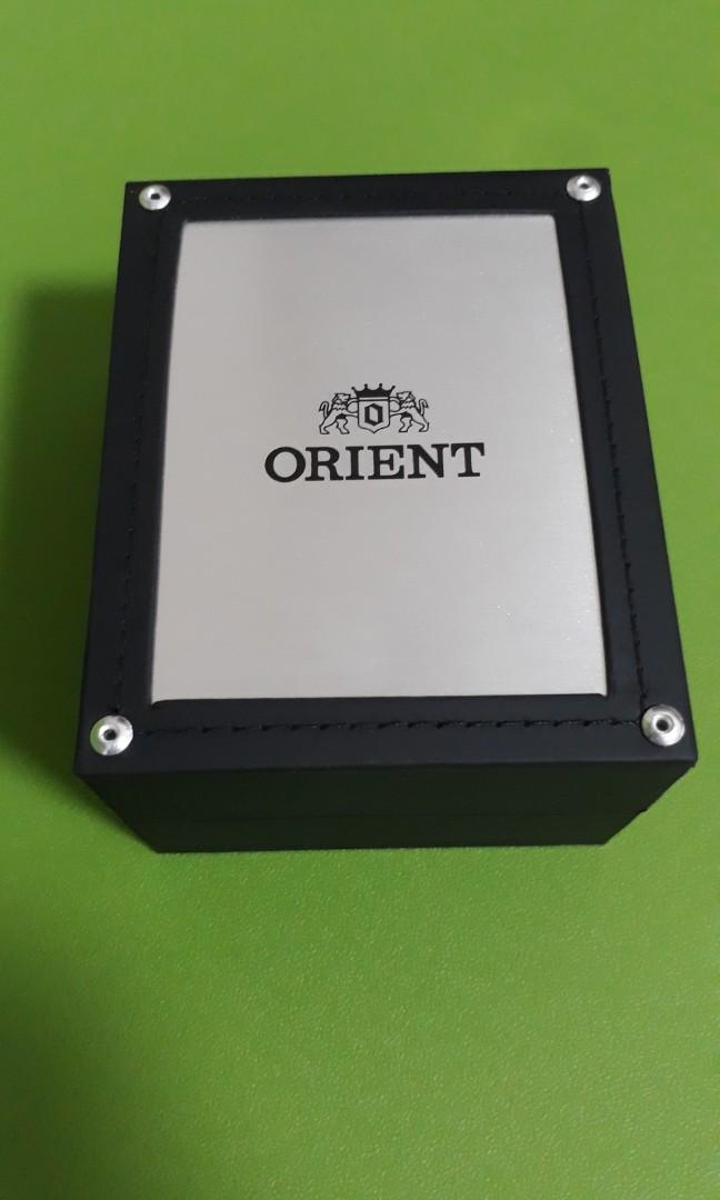 Orient watch box top