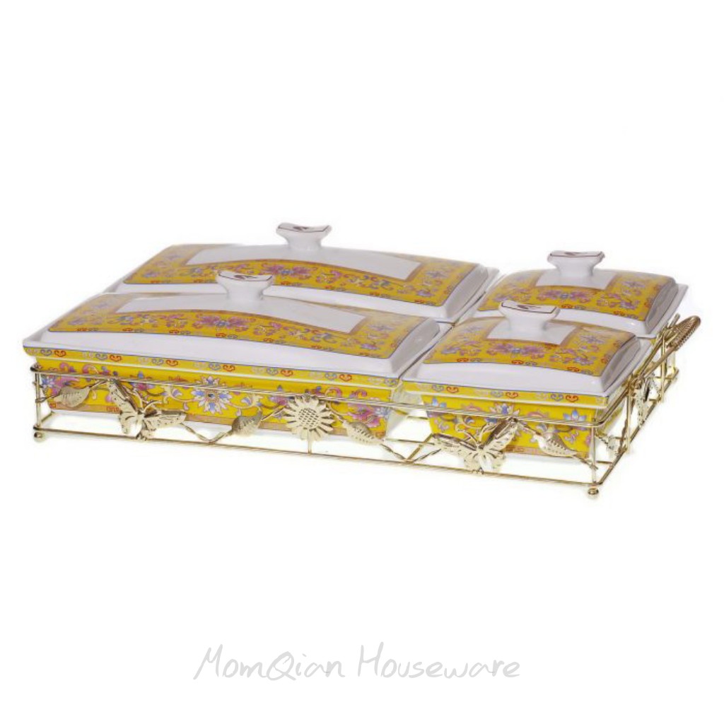 Original Vicenza Multi Casserole With Basket Ba749 Motif Mulan