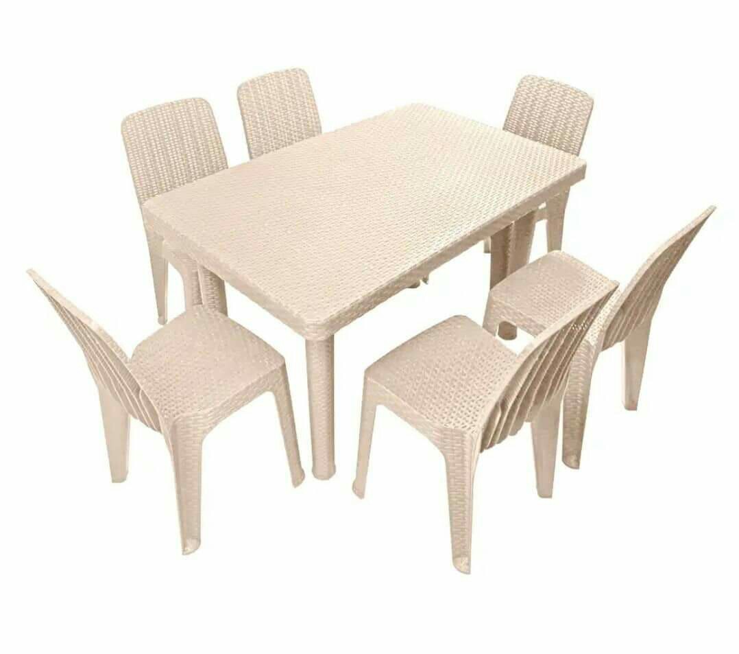 plastic dining table set