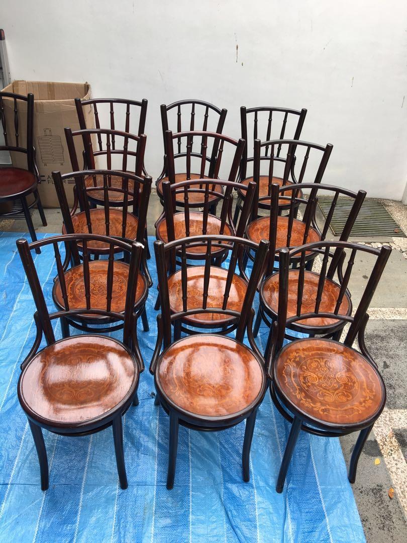 Poland made Bentwood Kopitiam Chairs, Furniture & Home Living