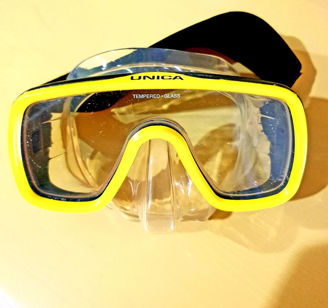 Poseidon UNICA Diving Mask, Sports Equipment, Sports & Games, Water