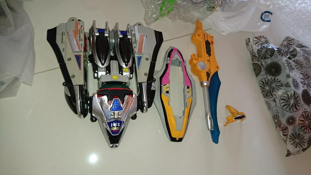 Power rangers sentai time robo transformers robots, Toys & Games ...
