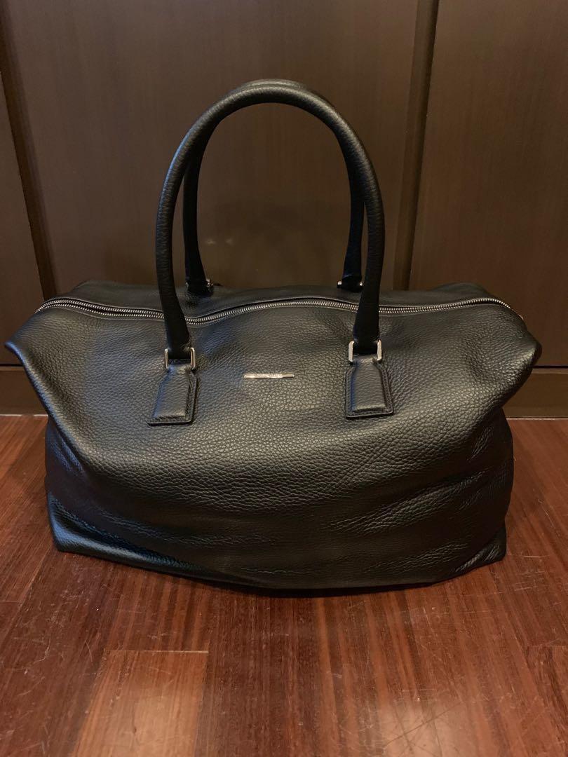 Zegna weekender best sale bag