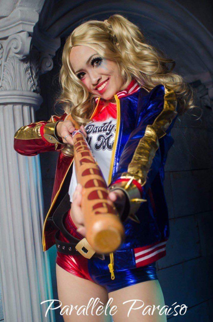 Rent Harley Quinn Suicide Squad Movie Character Cosplay Halloween Costume J Pop On Carousell