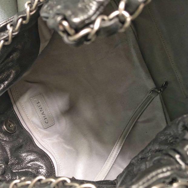 No.3120-Chanel Caviar Elastic CC Tote Bag – Gallery Luxe