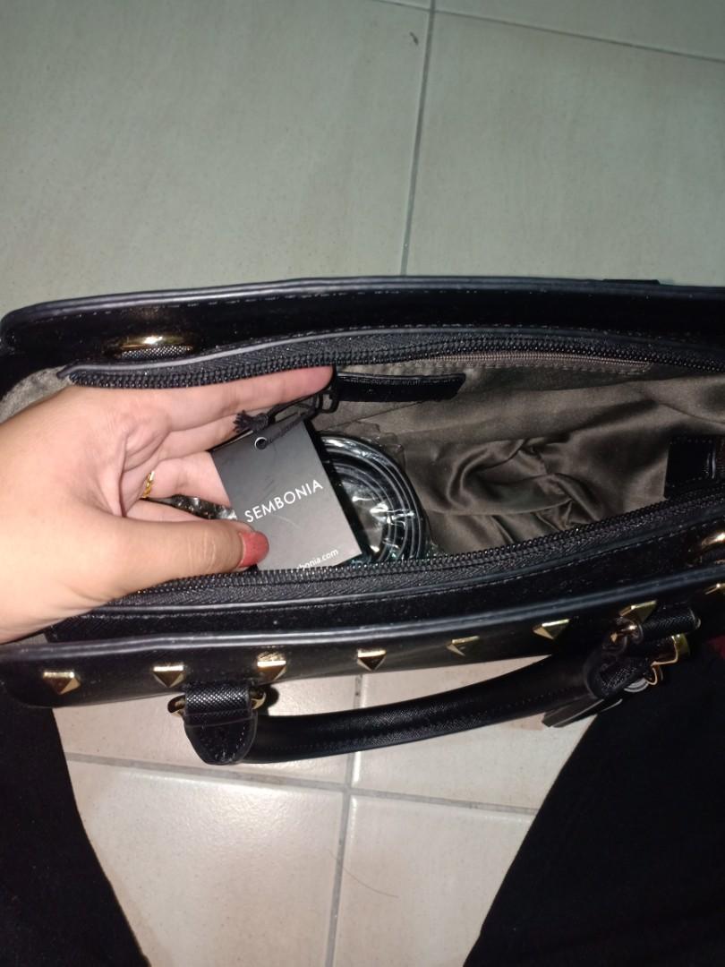 Sembonia Original Synthetic Leather Satchel bag Women s Fashion Bags Wallets Purses Pouches on Carousell