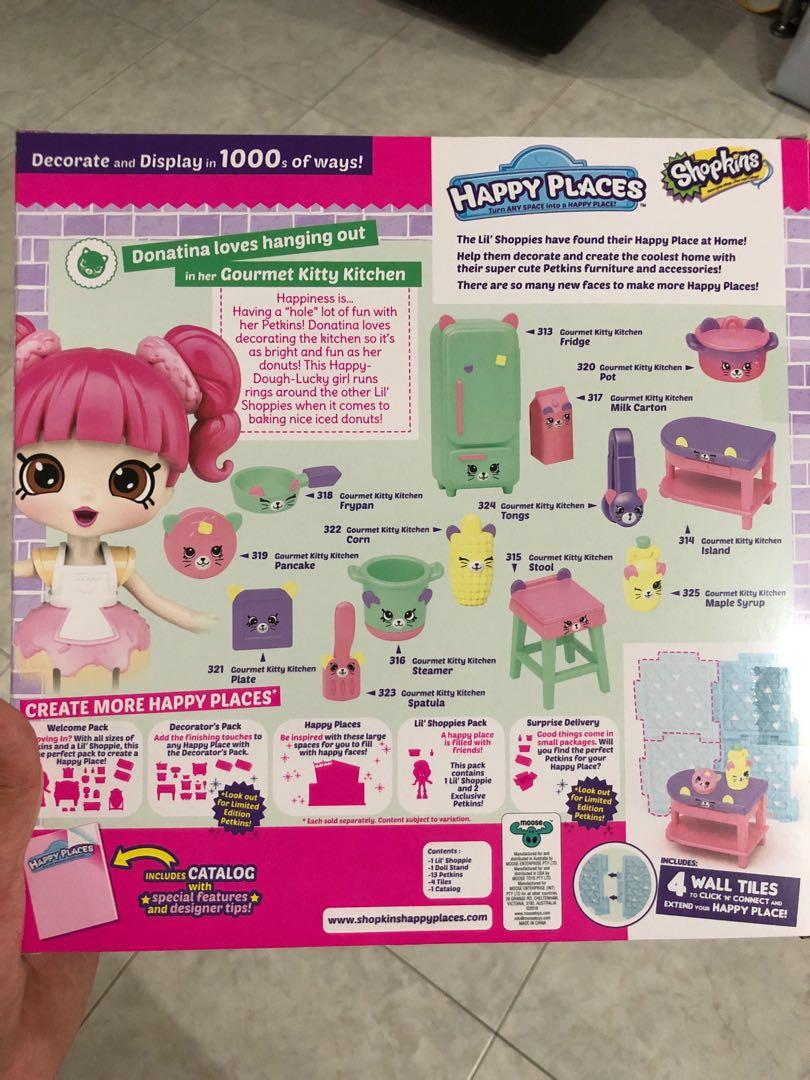 Shopkins gourmet kitty kitchen