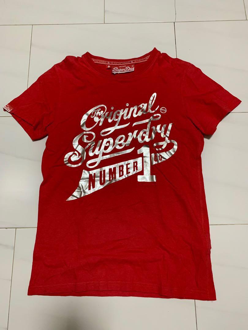 Superdry Tee (Category: Tshirts & Polo Shirts) located in Singapore. Submitted by snodom (Listing ID 215815212, Image 1). Description: Original Superdry Men S size 2 for $45 3 for $60.