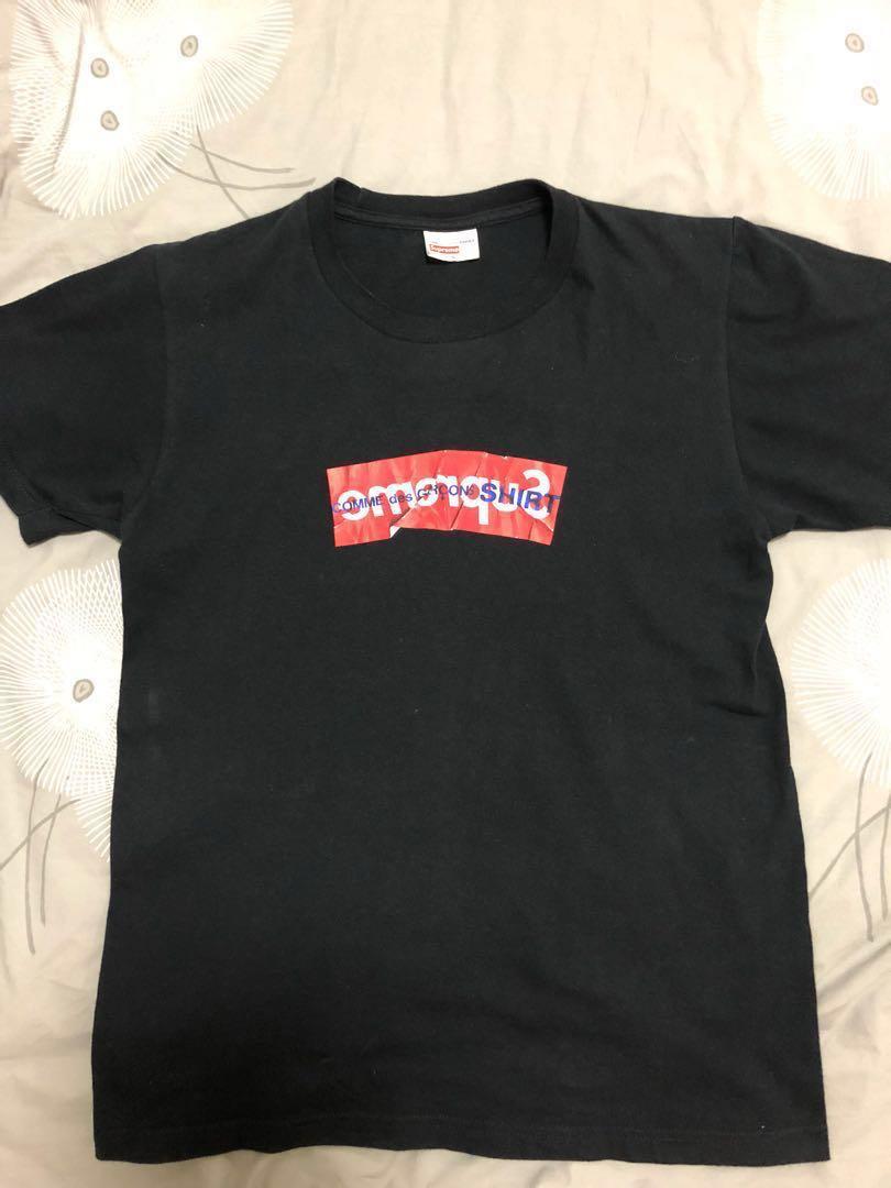supreme x comme des garcons t shirt
