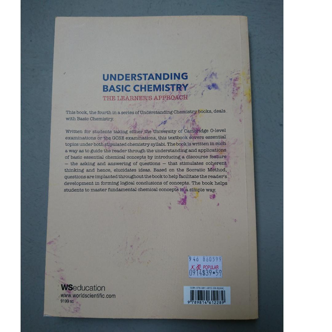 Understanding Basic Chemistry The Learner S Approach