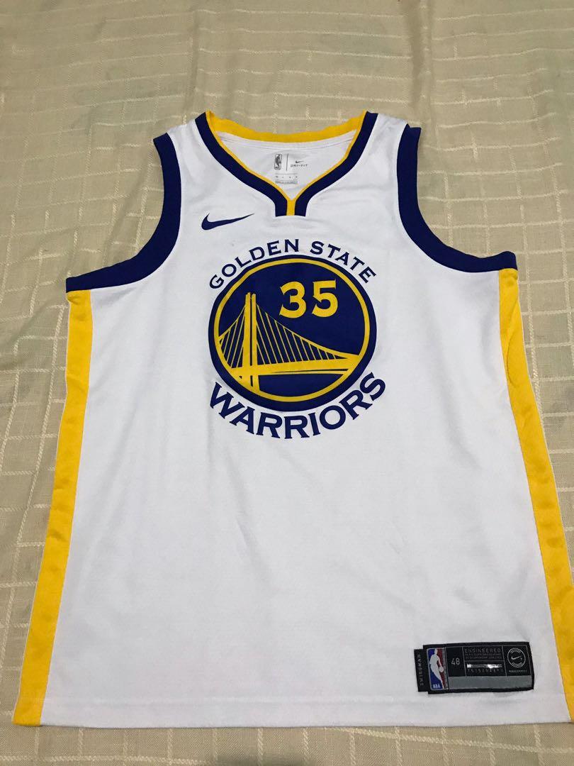Used Once Authentic NIKE NBA Golden State Jersey Durant Men s