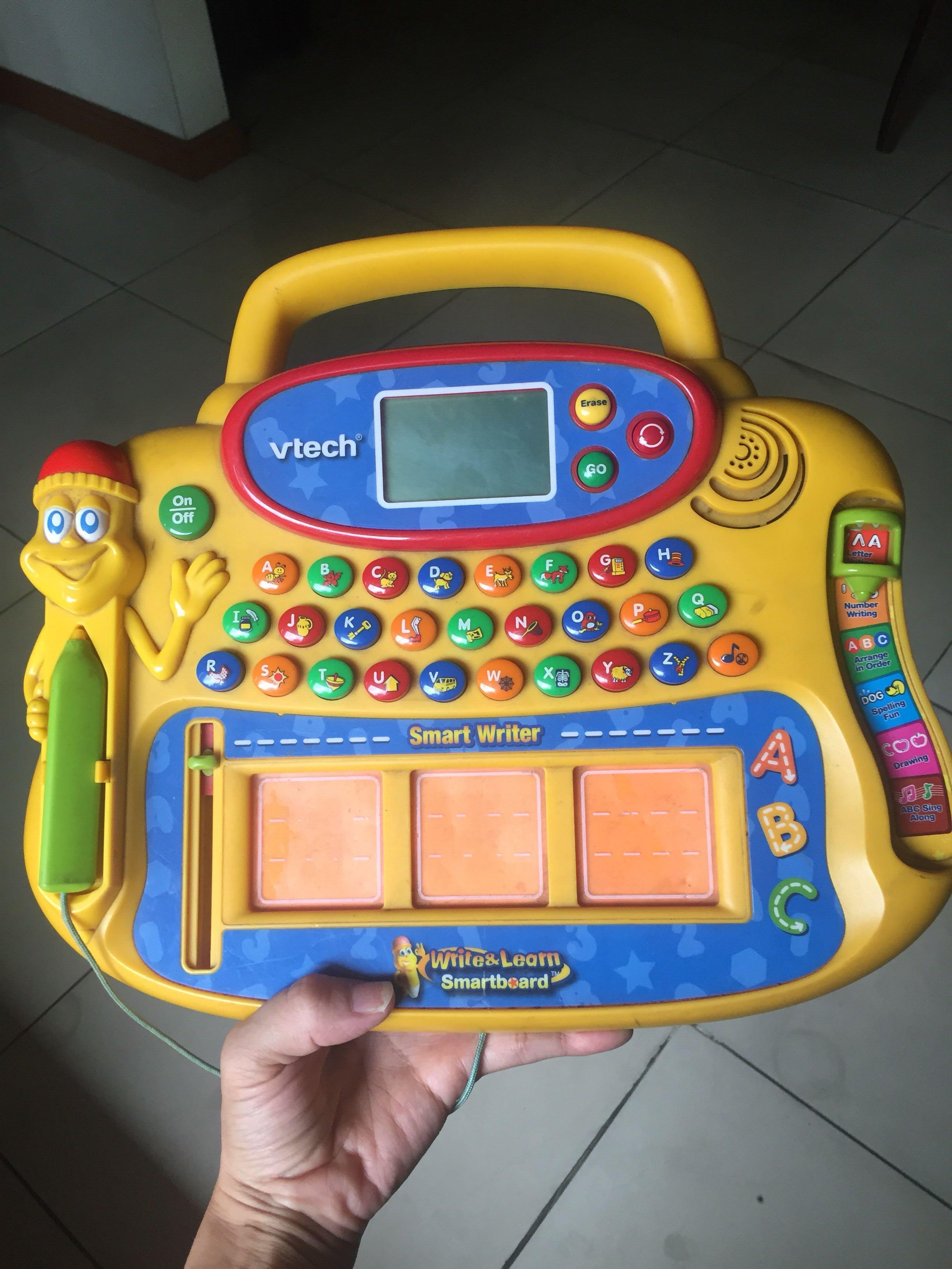 Vtech write & learn smart board, Toys & Collectibles, Mainan di Carousell