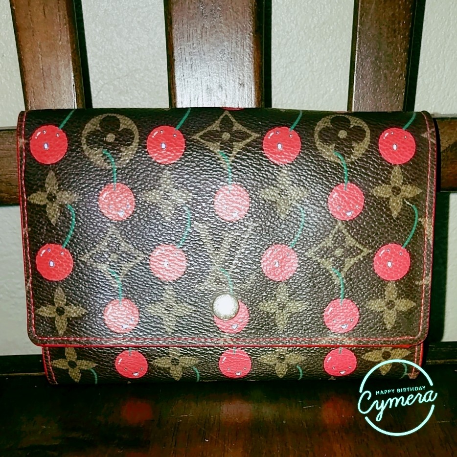 LV Cherry Wallet , Luxury, Bags & Wallets on Carousell