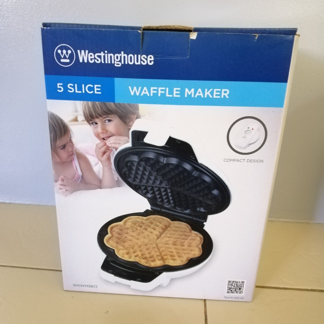 white westinghouse waffle maker