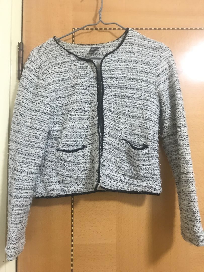 Womens Jacket Zara Chanel Style Tweed Jacket Zara Jackets Coats