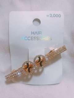 Bejeweled hair clip