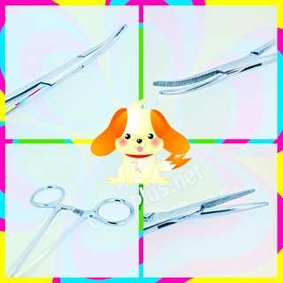 DOG Ear Hair Puller Remover PRO Quality Stainless Steel Straight Hemostat Forcep