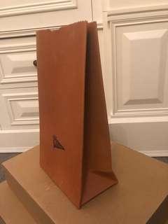 Belafonte leather bag (皮做紙袋款）