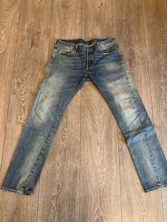 Levi’s Levis LVC 501 big e jeans red line
