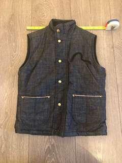 Yamane (evisu designee) vest 夾綿
