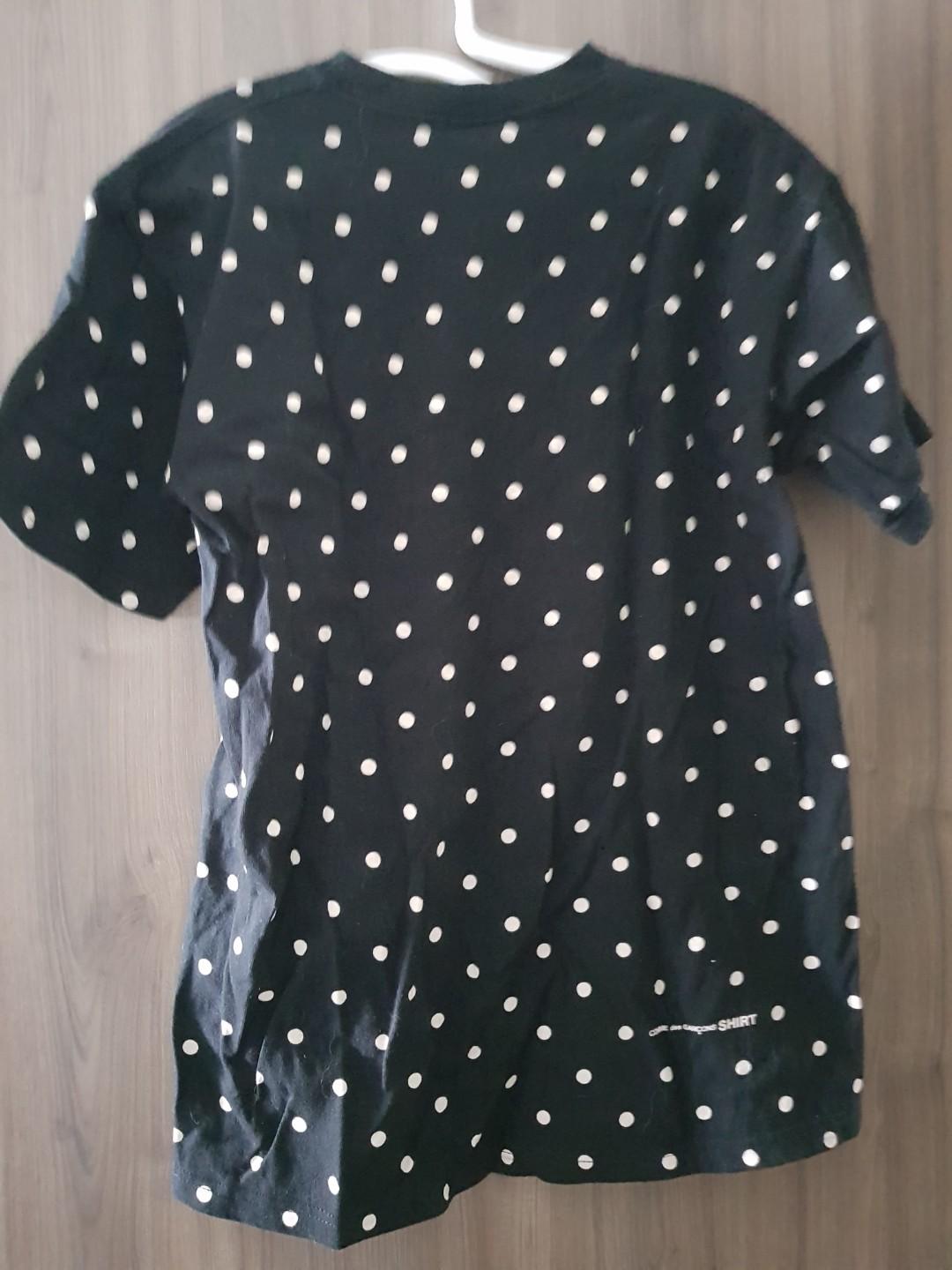 cdg polka dot