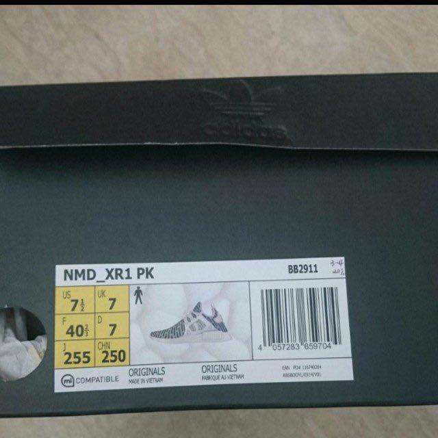 adidas nmd zebra xr1 gtx