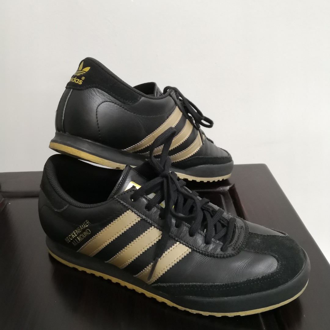 adidas beckenbauer trainers black