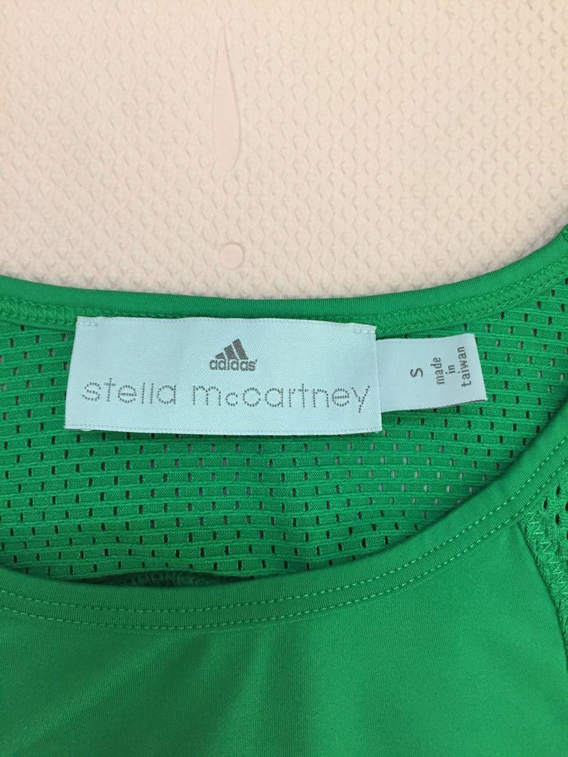 Adidas x Stella McCartney x Stellasport Green Top, Women's Fashion ...