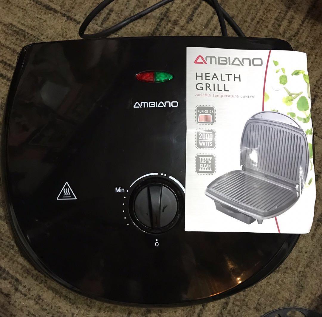 AMBIANO ELECTRIC HEALTH GRILL, TV & Home Appliances, Kitchen Appliances