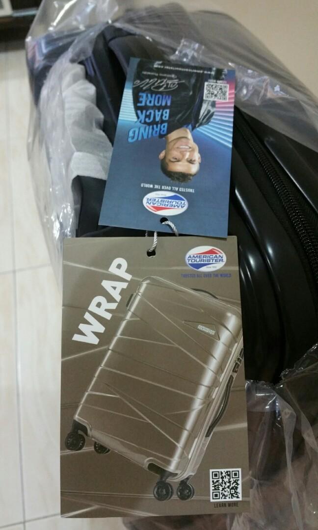 american tourister wrap spinner