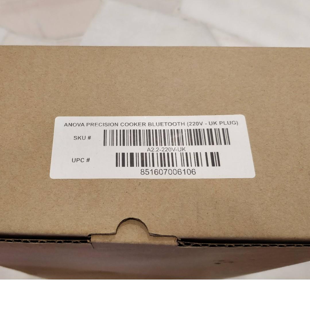 Anova Bluetooth Sous Vide Precision Cooker, TV & Home Appliances