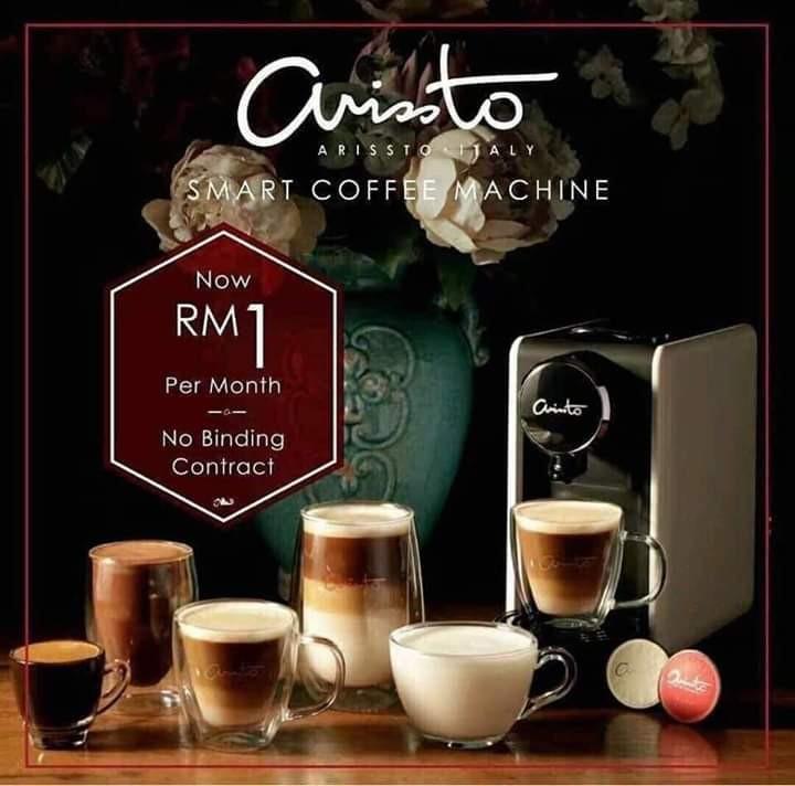Arissto RM1 coffee machine, TV & Home Appliances, Kitchen Appliances