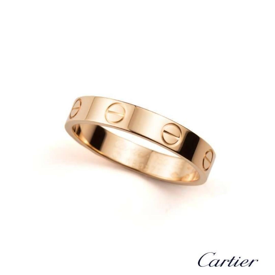cartier ring size 10